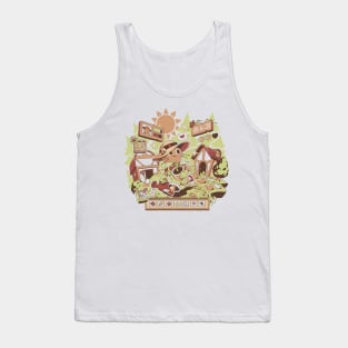 Harvest Meow Tank Top